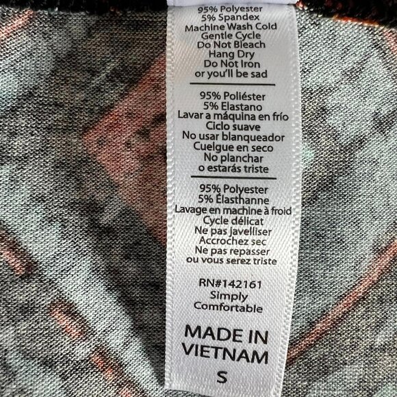 NWT Size Small LuLaRoe long sleeve Pullover/Tunic - Picture 4 of 6